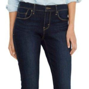 Levi's 505 Mid Rise Straight Leg Jeans